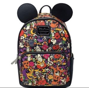 Loungefly Disney Halloween Characters Backpack